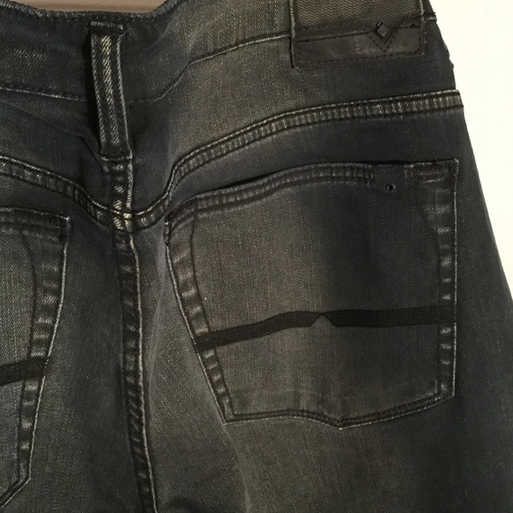 Buffalo jeans Driven style 34x32 nwot grey wash black straight leg - Picture 3 of 4